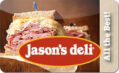 Jason's&nbsp;Deli
Gift&nbsp;Card