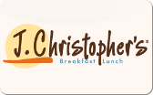 J.&nbsp;Christopher's
Gift&nbsp;Card
