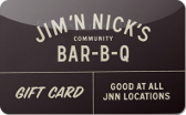 Jim&nbsp;'N&nbsp;Nick's
Gift&nbsp;Card