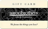 Aaron&nbsp;Brothers
Gift&nbsp;Card