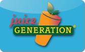Juice&nbsp;Generation
Gift&nbsp;Card