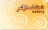 Aladdin's&nbsp;Eatery
Gift&nbsp;Card