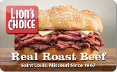 Lion's&nbsp;Choice
Gift&nbsp;Card