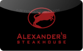 Alexander's
Steakhouse
Gift&nbsp;Card