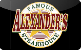 Alexander's&nbsp;Famous
Steakhouse
Gift&nbsp;Card