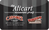 Alicart&nbsp;Restaurant
Group
Gift&nbsp;Card