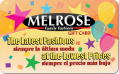 Melrose&nbsp;Store
Gift&nbsp;Card
