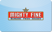 Mighty&nbsp;Fine&nbsp;Burgers
Gift&nbsp;Card