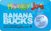 Monkey&nbsp;Joe's
Gift&nbsp;Card