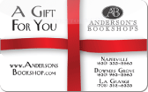 Anderson's&nbsp;Bookshops
Gift&nbsp;Card