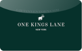 One&nbsp;Kings&nbsp;Lane
Gift&nbsp;Card