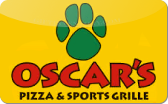 Oscar's&nbsp;Pizza&nbsp;&
Sports&nbsp;Grille
Gift&nbsp;Card