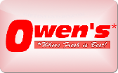 Owen's&nbsp;Market
Gift&nbsp;Card