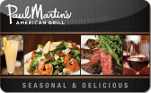 Paul&nbsp;Martin's
American&nbsp;Grill
Gift&nbsp;Card
