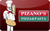 Pizano's&nbsp;Pizza
Gift&nbsp;Card