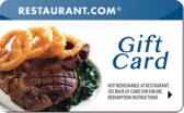Restaurant.com
Gift&nbsp;Card