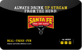 Santa&nbsp;Fe&nbsp;Cattle&nbsp;Co
Gift&nbsp;Card