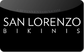 San&nbsp;Lorenzo&nbsp;Bikinis
Gift&nbsp;Card