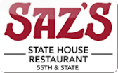 Saz's&nbsp;State&nbsp;House&nbsp;Restaurant
Gift&nbsp;Card