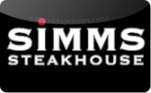 Simm's&nbsp;Steakhouse
Gift&nbsp;Card
