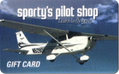 Sporty's&nbsp;Pilot&nbsp;Shop
Gift&nbsp;Card