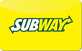 Subway&nbsp;(App&nbsp;Only)
Gift&nbsp;Card