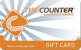 The&nbsp;Counter&nbsp;Burger
Gift&nbsp;Card