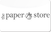The&nbsp;Paper&nbsp;Store
Gift&nbsp;Card