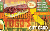 Togo's
Gift&nbsp;Card