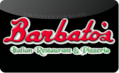 Barbato's&nbsp;Italian&nbsp;Restaurant
Gift&nbsp;Card