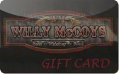 Willy&nbsp;McCoy's
Gift&nbsp;Card