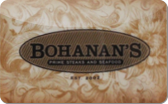 Bohanan's
Gift&nbsp;Card