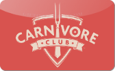 Carnivore&nbsp;Club
Gift&nbsp;Card