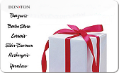 Carson's
Gift&nbsp;Card