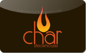 Char&nbsp;Steakhouse
Gift&nbsp;Card