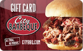 City&nbsp;BBQ
Gift&nbsp;Card