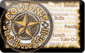 Colton's&nbsp;Steak&nbsp;House
&&nbsp;Grill
Gift&nbsp;Card