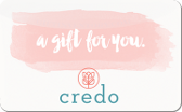 Credo&nbsp;Beauty
Gift&nbsp;Card