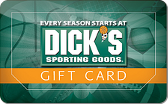 Dick's Sporting Goods
(In Store Only)
Discount Gift Card

