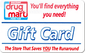Discount&nbsp;Drug&nbsp;Mart
Gift&nbsp;Card