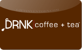 DRNK&nbsp;coffee&nbsp;+&nbsp;tea
Gift&nbsp;Card