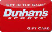 Dunham's&nbsp;Sports
Gift&nbsp;Card