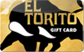 El&nbsp;Torito
Gift&nbsp;Card