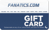 Fanatics
Gift&nbsp;Card