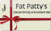 Fat&nbsp;Patty's
Gift&nbsp;Card