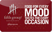 Fifth&nbsp;Group
Gift&nbsp;Card