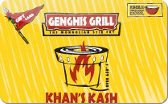 Genghis&nbsp;Grill
Gift&nbsp;Card