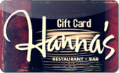Hanna's
Gift&nbsp;Card