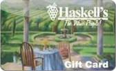 Haskell's
Gift&nbsp;Card