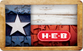 H-E-B&nbsp;Grocery&nbsp;Store
Gift&nbsp;Card